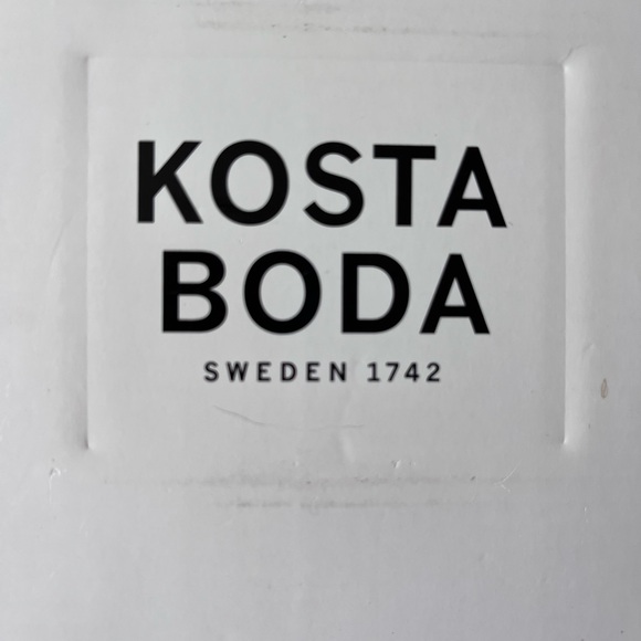 Kosta Boda “Catwalk” Wedding Scultpure Swedish Glass - Picture 2 of 6